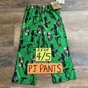 NWT Minecraft Boys Size 4/5 PJ Pants
